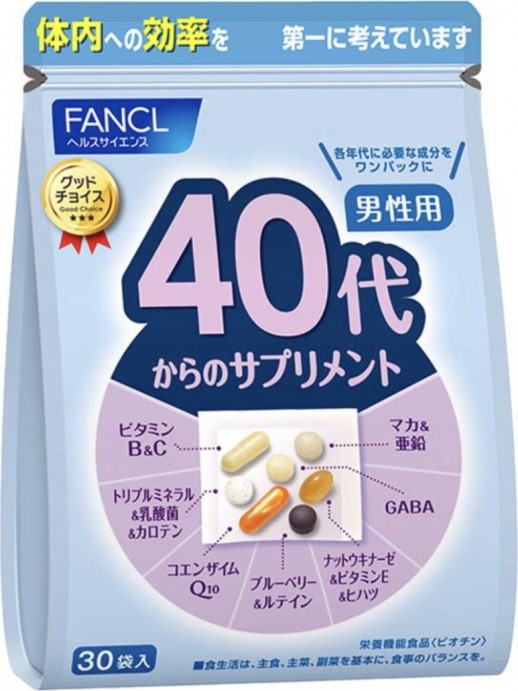 Fancl 40 Комплекс витаминов для мужчин